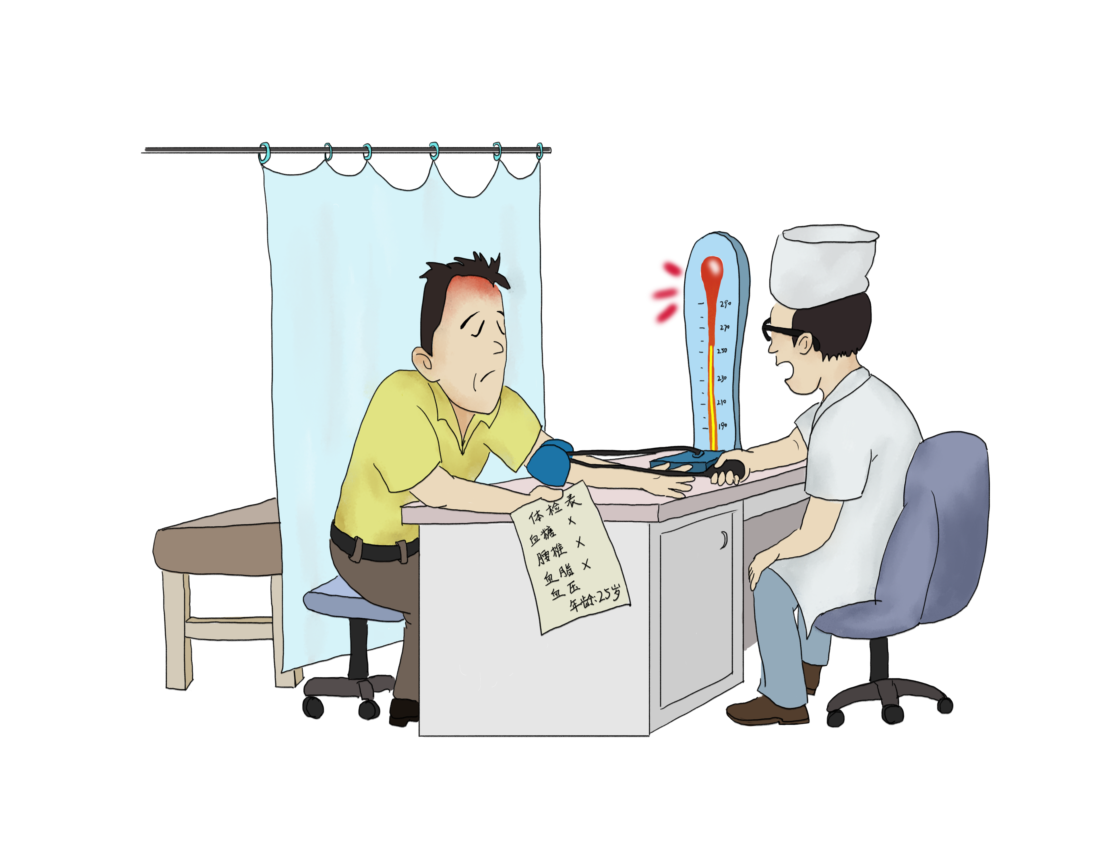 摄图网_400977453_体检的男人（企业商用）.png